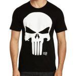 Logoshirt-Camiseta-unisex-del-Castigador-Punisher-Marvel-Comics-con-cuello-redondo-color-Negro-Diseo-original-con-licencia-0