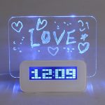 Baban-despertadorLuz-suave-inteligente-lnea-de-reloj-pluma-USB-pizarra-Mensaje-despertador-digital-despertador-fluorescente-azul-calendario-0